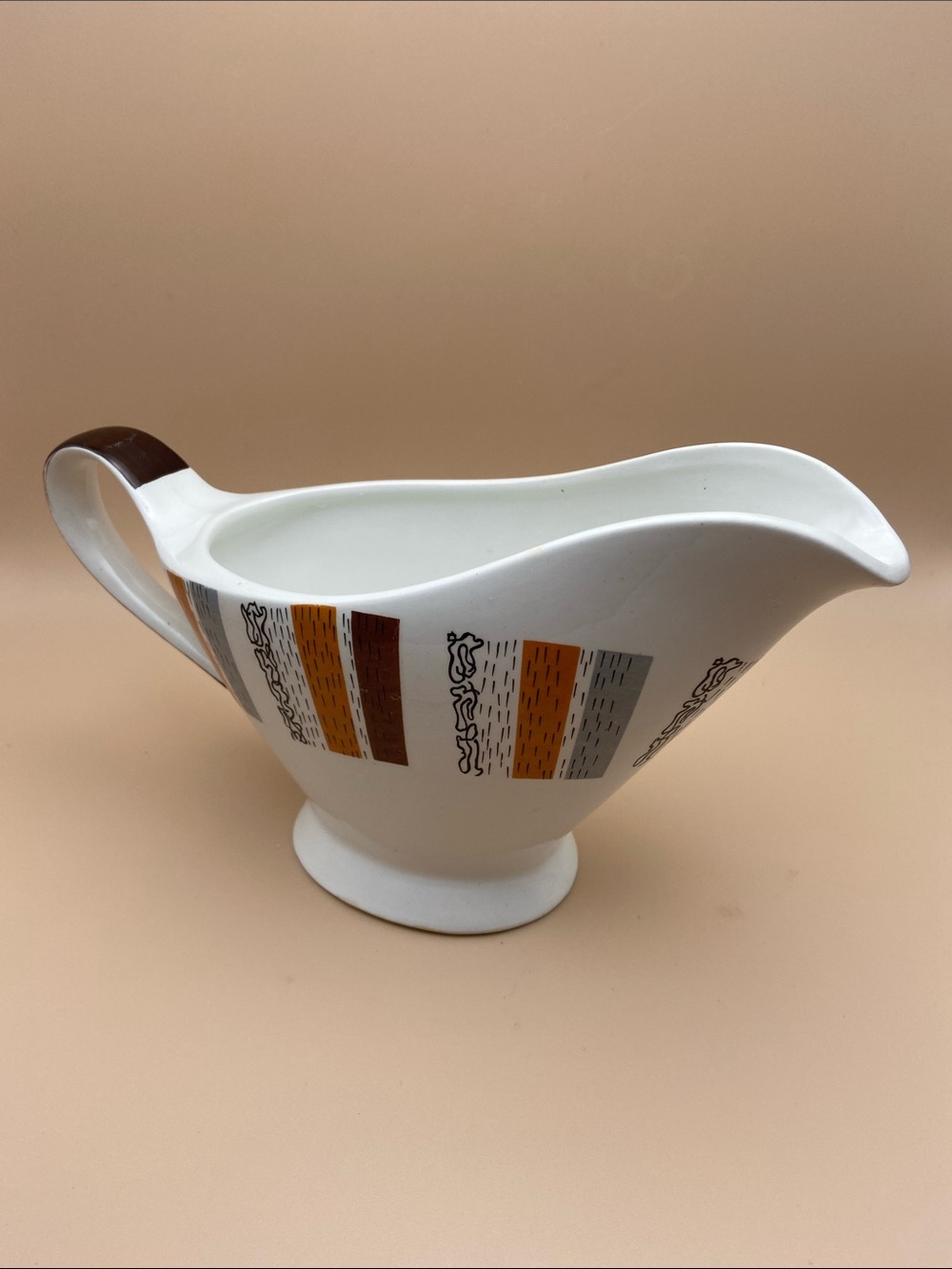 Vintage Burleigh Ware Gravy Boat  (c.1940s)